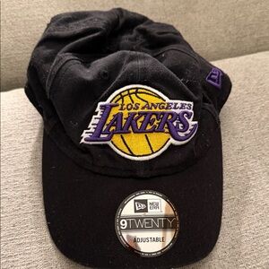 New Era Black and Yellow Lakers Cap